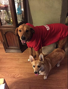 Security Patterns Printed Puppy Pet Hoodie Dog Clothes