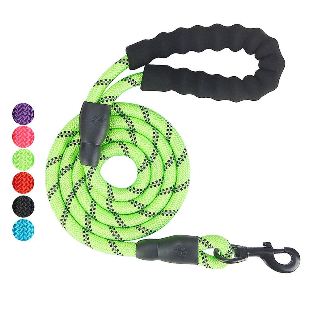 Gift Set for Dog Walking, Car Travel, Hiking, Camping – 5 FT Reflective Dog Leash, Adjustable Car Seat Belt and Collapsible Dog Cat Bowl