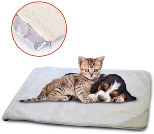 Pet Bed Mat Self Heating Snooze Pad for Pets Cats, Dogs and Kittens for Travel or Indoor Outdoor Home