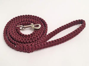 Durable & Comfortable Paracord Dog Leash with Strong Metal Clasp